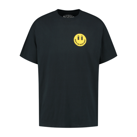 "HAVE AN ICED DAY" T-SHIRT BLACK