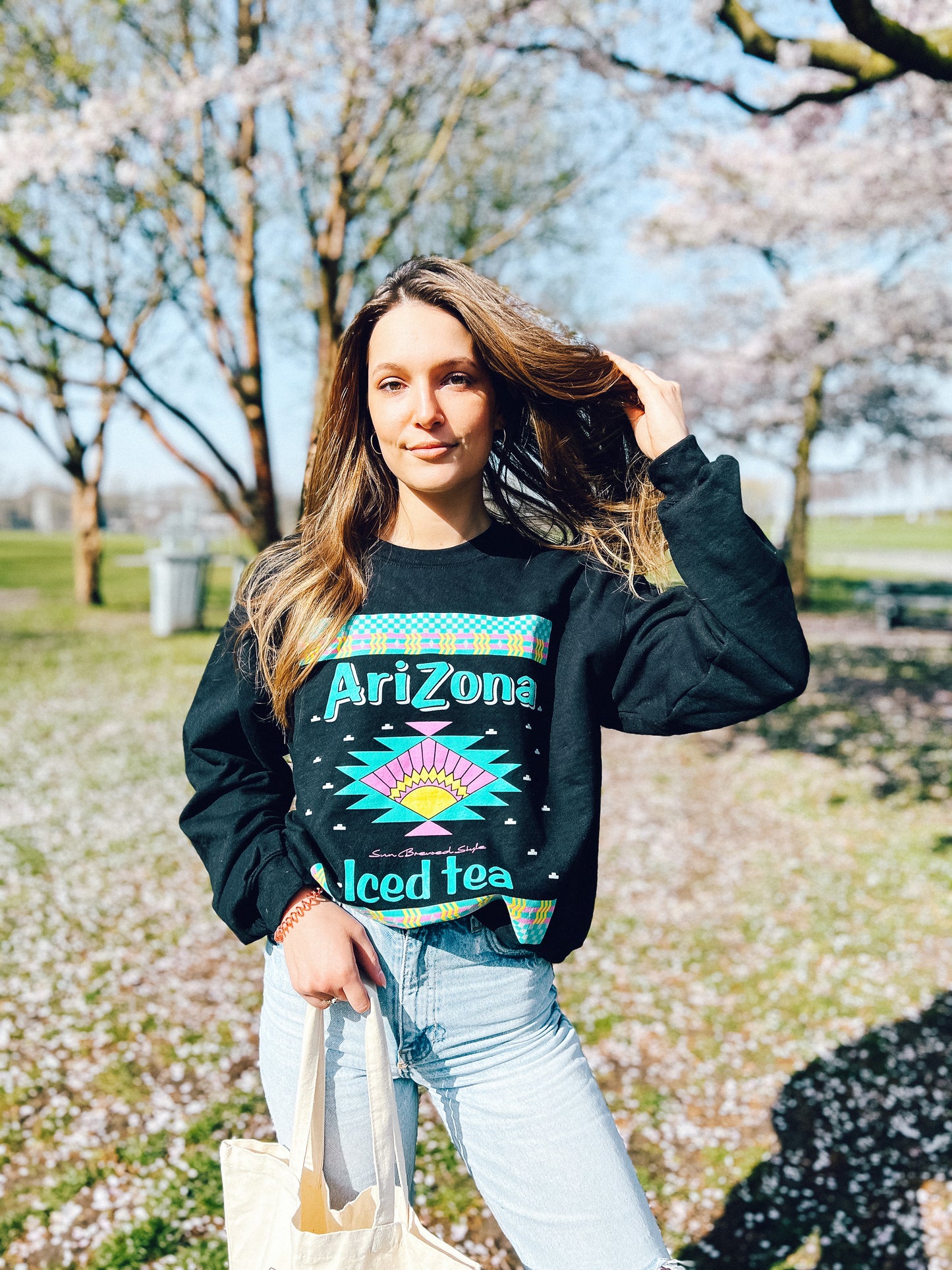 AriZona Iced Tea Black Sweater
