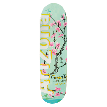 GREEN TEA COMPLETE SKATEBOARD DECK (with wheels)