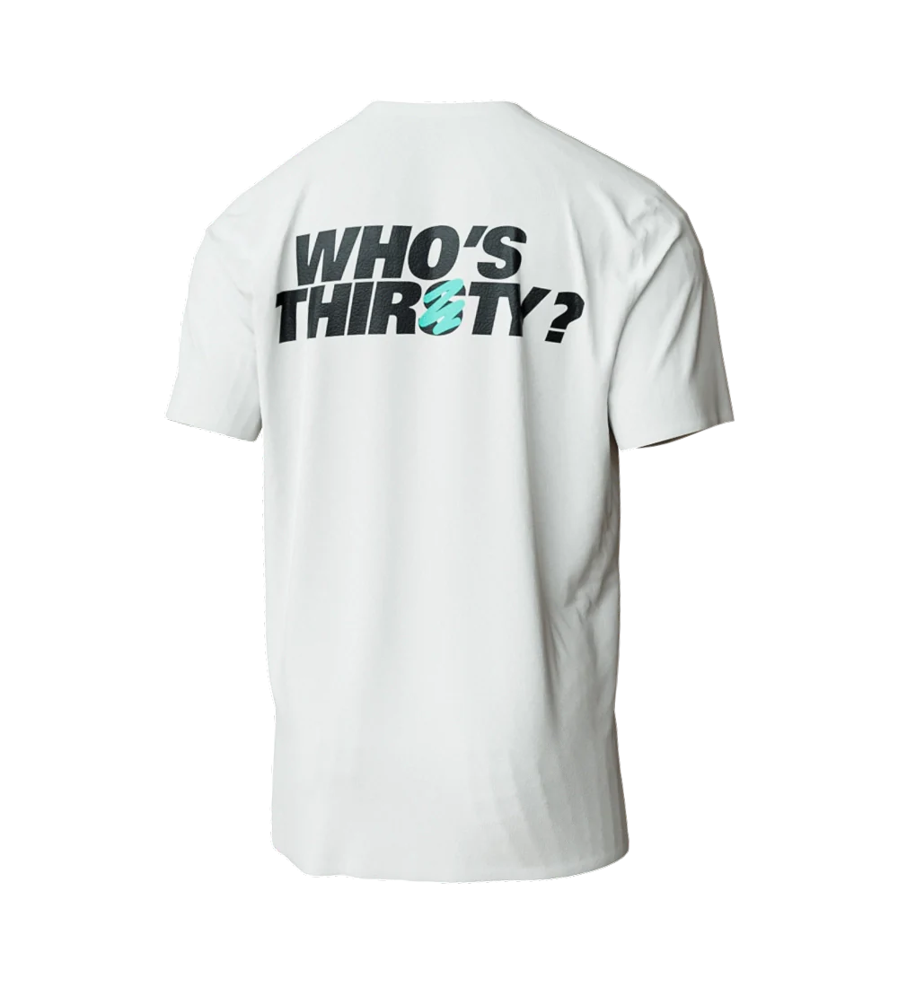 30TH ANNIVERSARY "Who's Thirsty" T-SHIRT BLACK