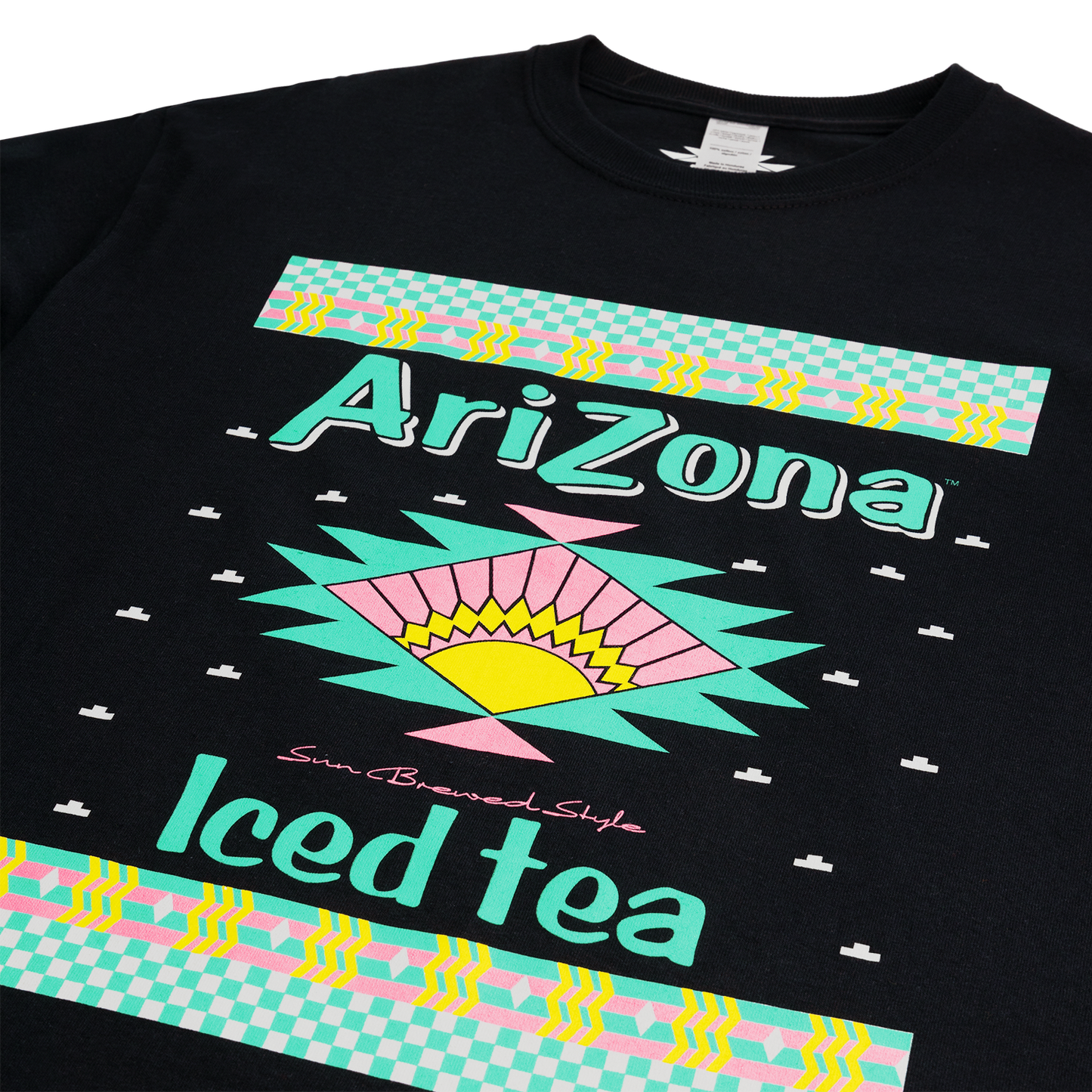 LEMON TEA LONG SLEEVE T-SHIRT BLACK