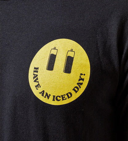 "HAVE AN ICED DAY" T-SHIRT BLACK